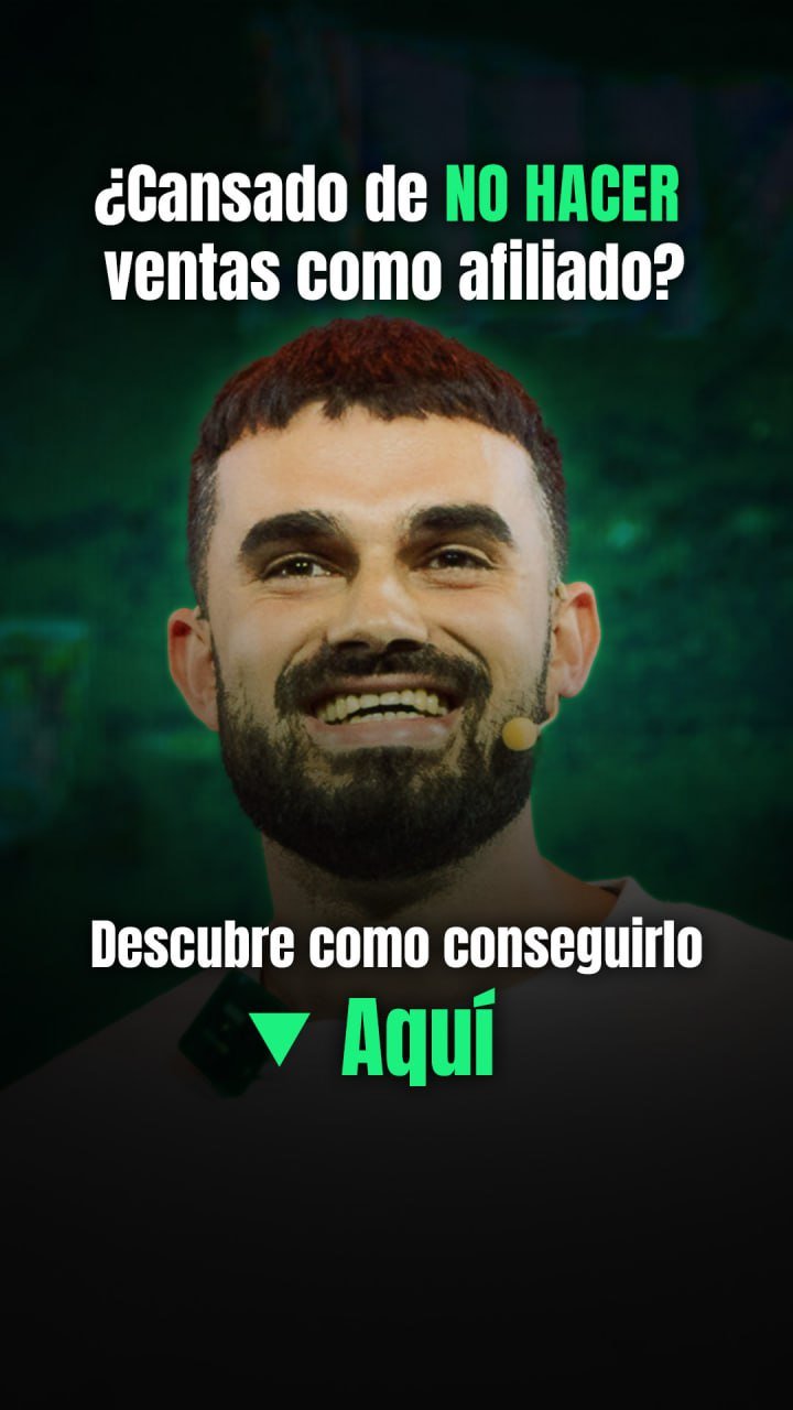 Mi primera venta real con afiliación